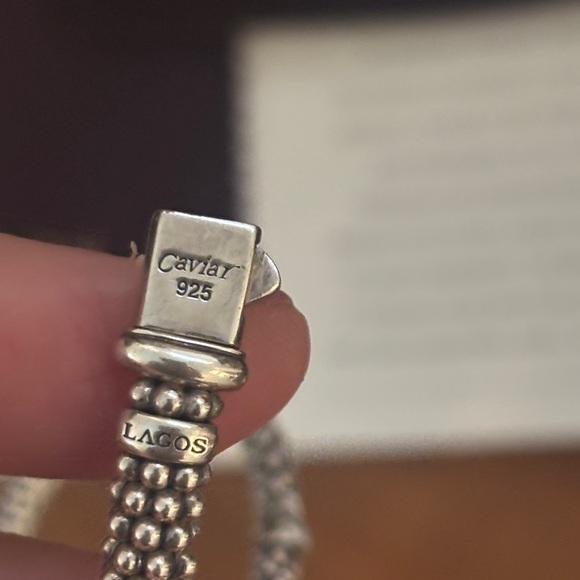 LAGOS Caviar  Diamond X  Bracelet  *authentic* - Picture 9 of 16